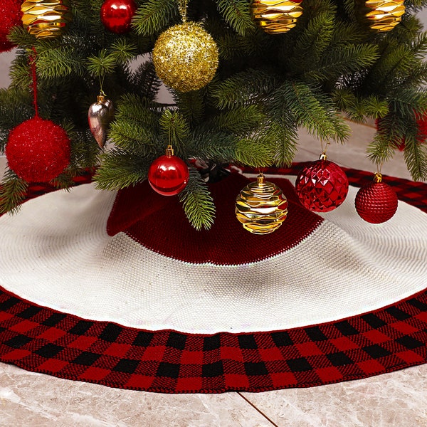 Buffalo Plaid Tree Skirt Etsy