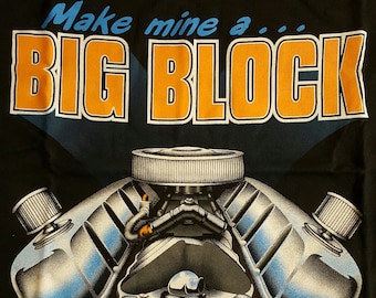 Big Block Chevy Motor T-shirt