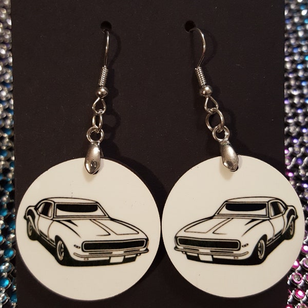 Chevy Camero Earrings! Show off your car anytime!