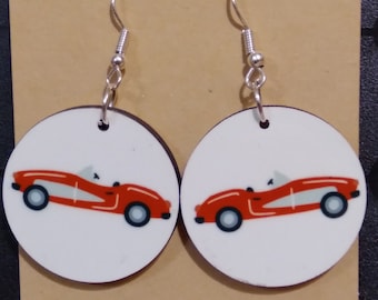 Corvette Earrings! Showoff Your Car Anytime! 4 Styles to choose from!