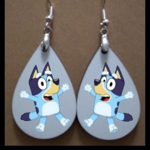Adorable Bluey Earrings 2 Styles Available