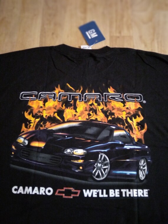 Vintage Never Worn Chevy Classic Camaro Flame T-s… - image 1