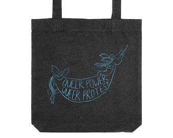 Queer Power, Queer Protest Tote Bag