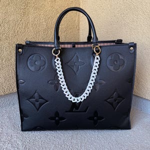 Purse Chain #11 (White - Solid - Iridescent)