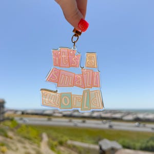 Bag Charm - It’s A Small World