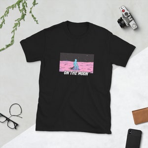 Wojak zoomer boomer doomer on the moon stonks perfect gift meme idea funny T-Shirt