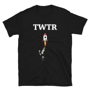 Twitter (TWTR)Stock Market T-Shirt | Gift for Stock Trader and Investor Wallstreetbets Stonks Apparel| Finance Merch | Money Clothing