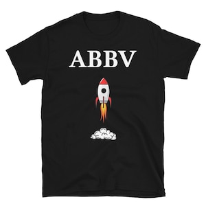 AbbVie Inc (ABBV) Stock ticker t-shirt | Stock market investor gift idea