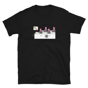 Red Wojaks Money FED Machine Printer BRRRR JPOw stonks reddit wallstreetbets finance T-Shirt npc funny