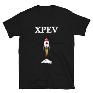 XPENG Motors (XPEV) Stock Ticker T-shirt | Stock market investor gift idea for finance traders Stonksabove.com