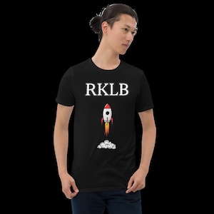 Rocket Lab (RKLB)Stock Market T-Shirt | Gift for Stock Trader and Investor Wallstreetbets Stonks Apparel| Finance Merch | Money Clothing
