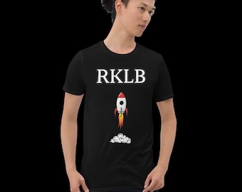 Rocket Lab (RKLB)Stock Market T-Shirt | Gift for Stock Trader and Investor Wallstreetbets Stonks Apparel| Finance Merch | Money Clothing