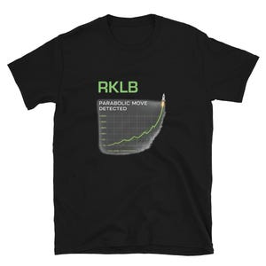 Rocket Lab Stock ticker t-shirt | RKLB stock tee| gift idea for investors and traders | wallstreet apparel