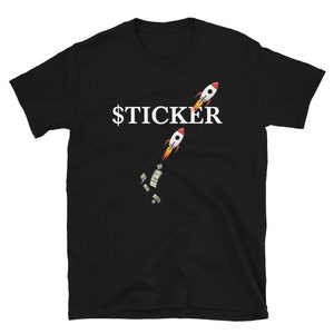 Custom Stock Market Ticker T-shirt | Stock market gift for trader, investor and fan | Holiday gift | Finance Merch