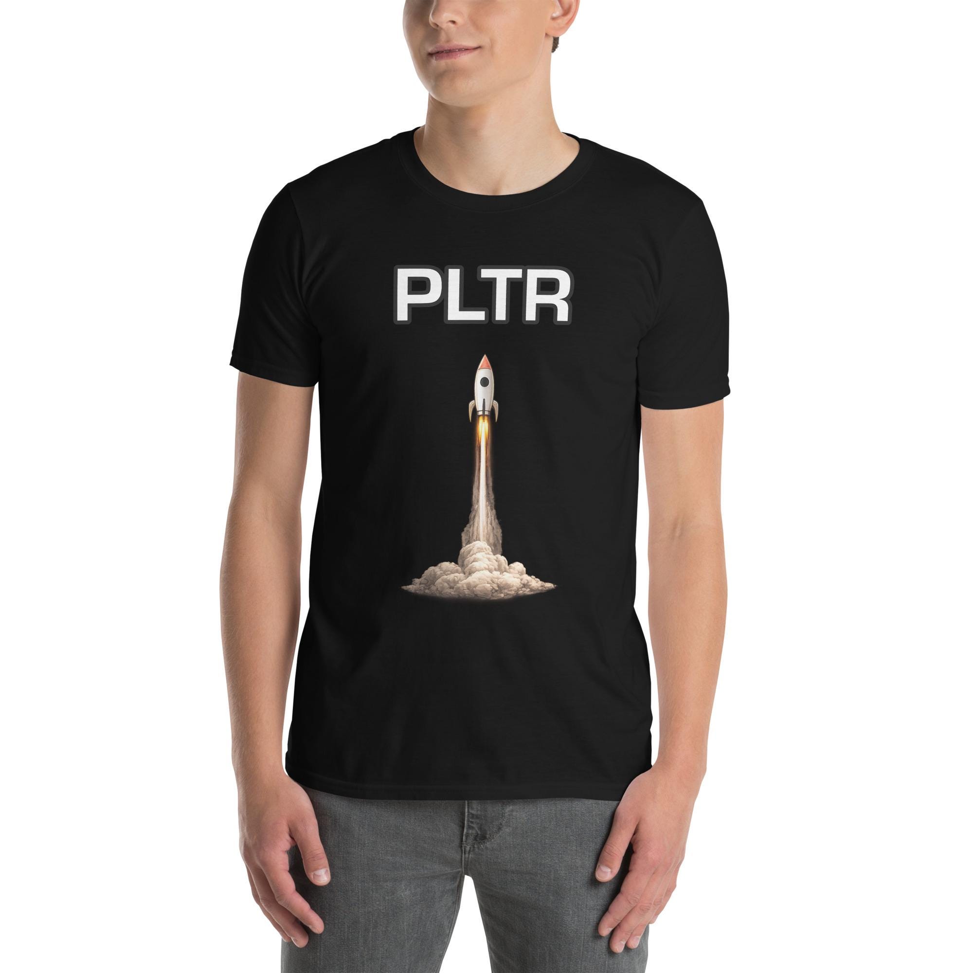 PALANTIRパランティアPLTR AIPCON-TRADECRAFTシャツ パランティア（PLTR）株価ティッカーマーケットTシャツ｜株式投資家