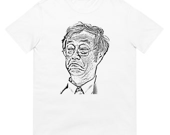 Bitcoin BTC founder Satoshi Nakamoto t-shirt