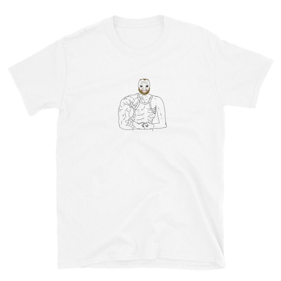  Feels Guy Wojak Meme Doomer T-Shirt : Clothing, Shoes & Jewelry