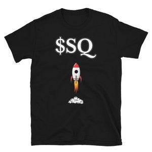 Block Inc (SQ) Stock market ticker t-shirt | Gift idea for every finance guy, trader, investor and stock market enthusiasts