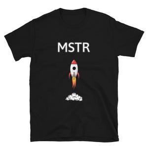 Microstrategy MSTR stock ticker t-shirt | stock market merchandise, apprel for finance enthusiasts, gift idea for trader