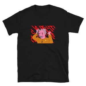 Wojak Zoomer Bitcoin going down stonks investor gift T-Shirt npc funny