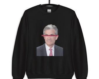 Jerome Powell FED JPOW Inflation Sweatshirt | Gift idea for stock market trader, investor and fan | Finance merch Funny