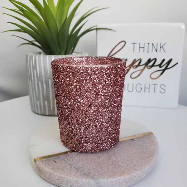 Rose Gold Candle Holder Etsy