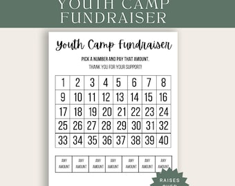 Vul mijn bord voor jeugdkamp, maak mijn bord zwart, afdrukbare donatie-inzamelingsactie, inzamelingsactie kerk, geld inzamelen, jeugdkamp Idee voor inzamelingsacties