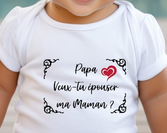 Tu Veux Mon Zizi Body Bébé Gabriel Humour - Manches Longues