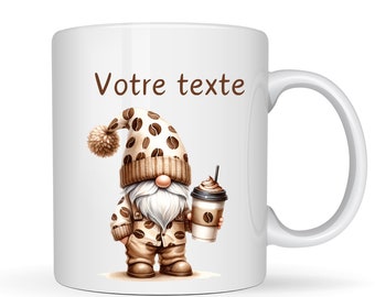 Mug personnalisé en céramique. Mug prénom. Tasse originale personnalisable. Cadeau anniversaire, Noël,Secret Santa. Livraison Mondial Relay