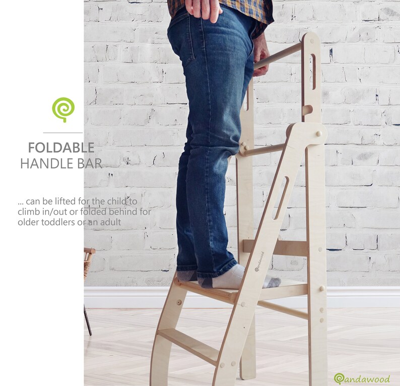 Folding Kitchen Tower Learning Helper Toddler Tower Foldable Etsy UK