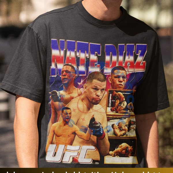 Limited Super Fresh Nate Diaz Shirt, American Mixed Martial Artist T-Shirt, Nate Diaz Fighter Pro, Nate Diaz 90s Tee, Nate Diaz Fanbase Tees