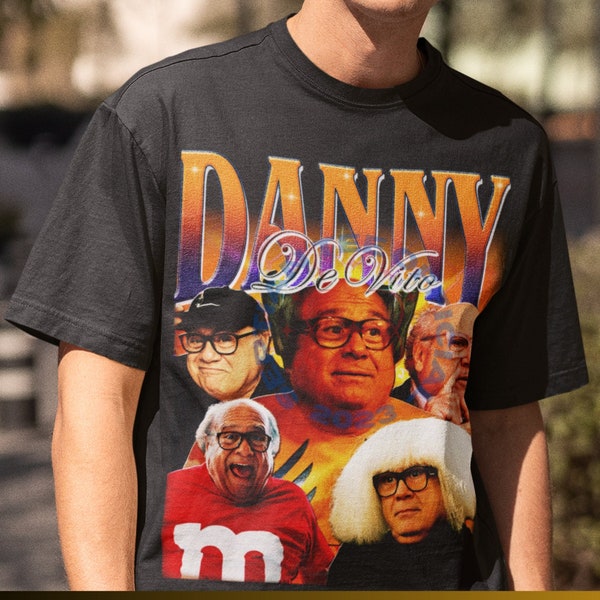 Limitiertes Danny Devito Shirt, Hommage Danny Devito, Bootleg 90er Jahre Danny Devito T-Shirt, Fuuny Grafik Julia DeVito Shirt, Trending Tshirt, Kleidung