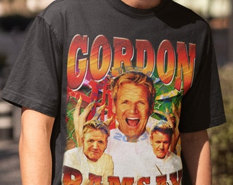 Limited Gordon Ramsay Shirt, Chef Gordon Ramsay Graphic Shirt, Homage Gordon Ramsay 90s Shirt, Gordon Ramsay Fan, Gordon Ramsay Clothing