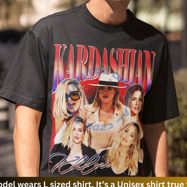 LIMITED KHLOE KARDASHIAN Retro Tshirt, Homage Khloe Kardashian Tee, Khloe Kardashian 90s, Khloe Kardashian Fan, Khloe Kardashian Merch Shirt