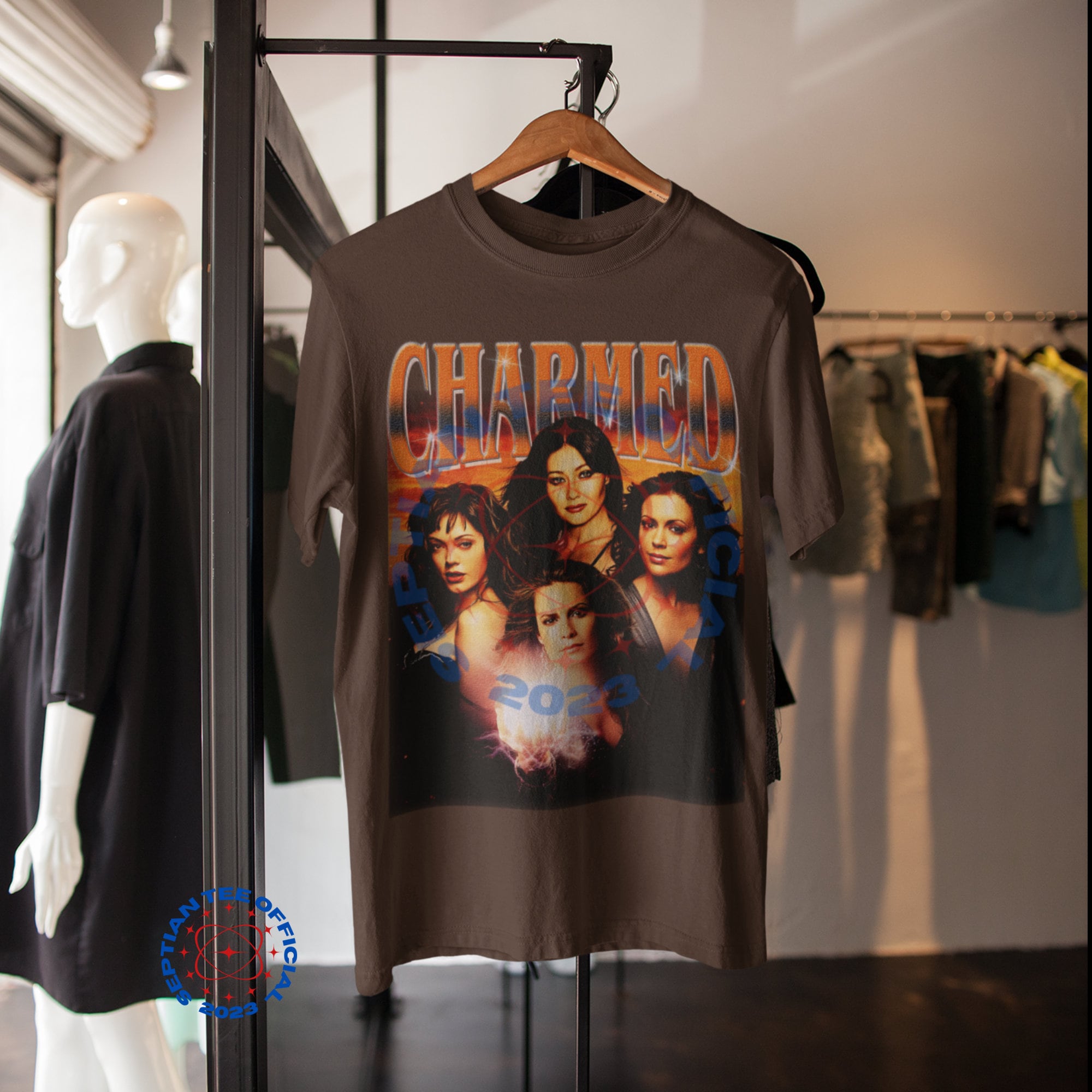 Limited Super Fresh Charmed Shirt, Charmed Vintage 90s Tshirt, Movie ...