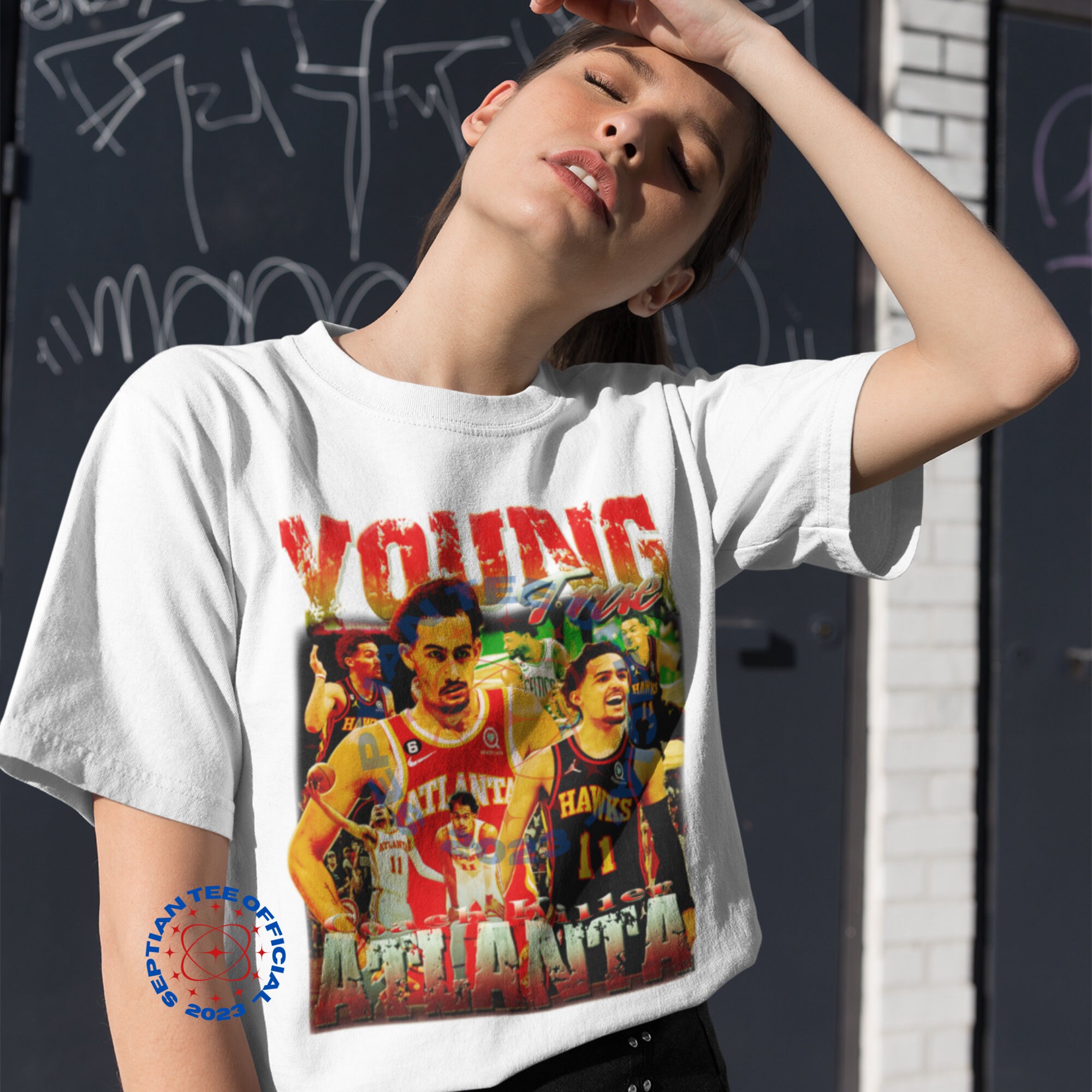 trae young shirt nike