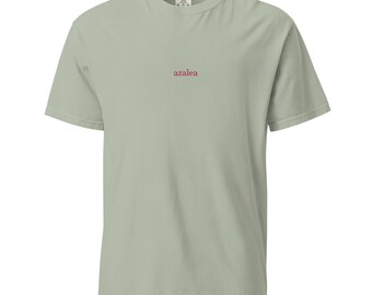 azalea embroidered t-shirt