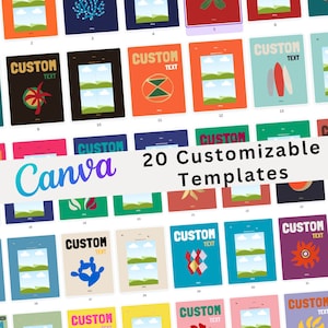20 Travel Print Photo Book Templates | Customizable Coffee Book Table, Luxury Travel Books, Designer Travel Templates Canva