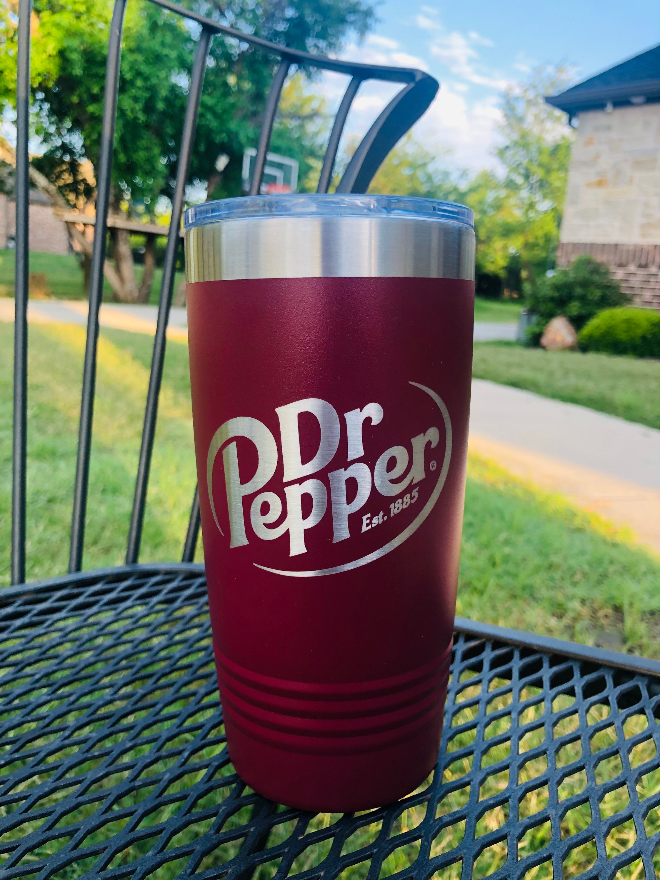 Dr. Pepper Tumbler – Yardigan Creations