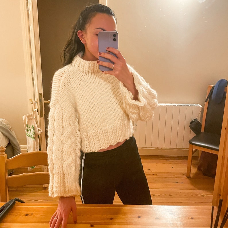 Maddalena Knit in White