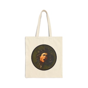 Kopf der Medusa, Caravaggio Barock, Kunstgeschichte Baumwolltasche