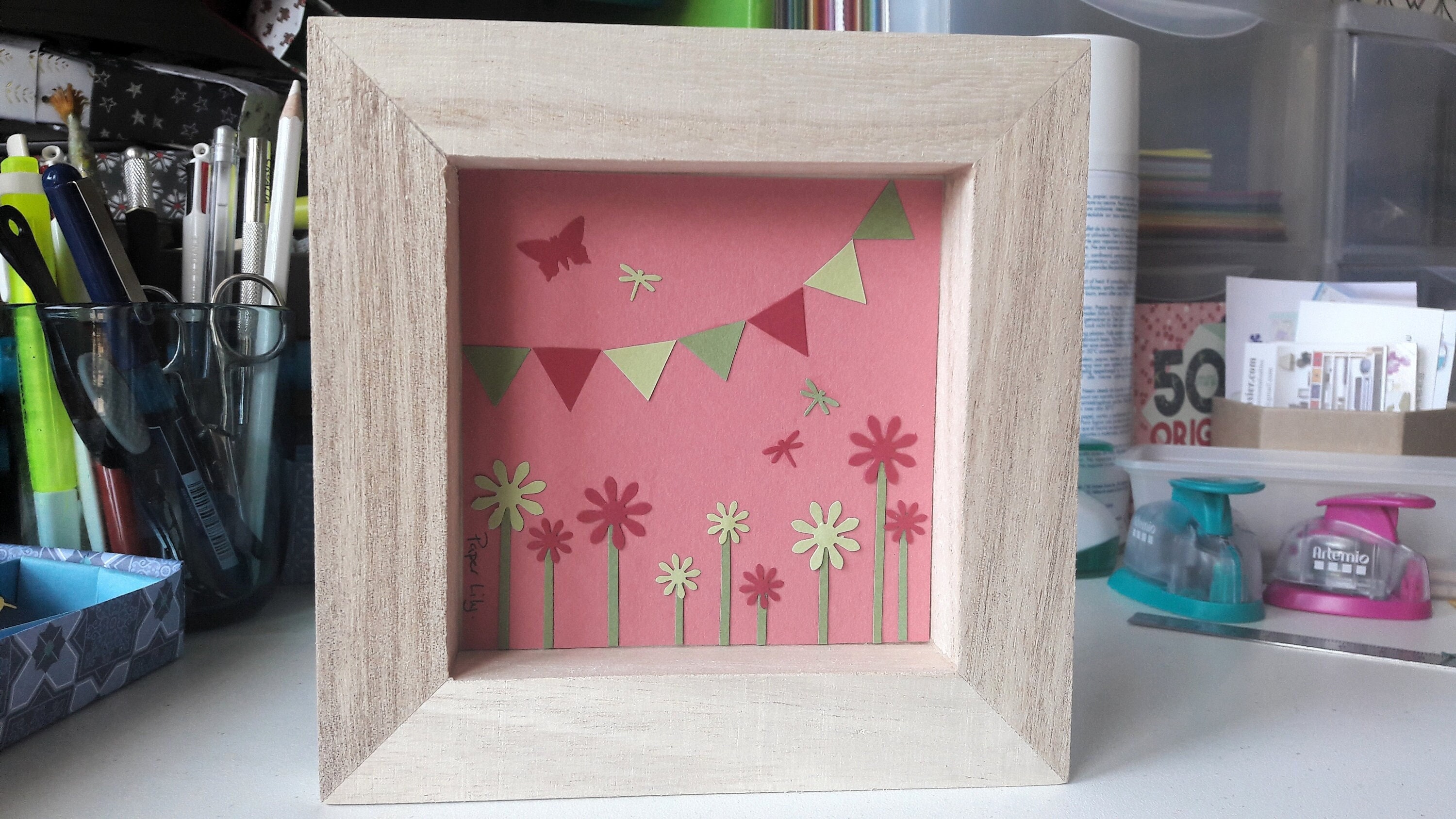 Cadre Enfant Origami Prairie