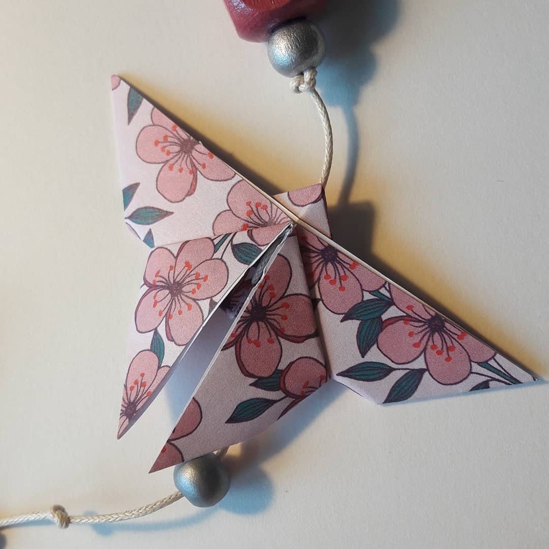 Guirlande Papillons en Origami