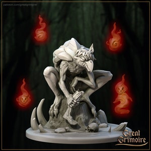 Kappa, the Water Demon - Great Grimoire | 3D Printed Resin Miniature | Dungeons and Dragons | Pathfinder | Tabletop Role Playing | DnD