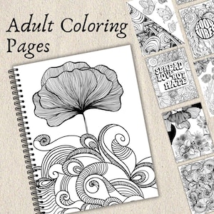 Printable Coloring Pages, Adult and teen coloring pages