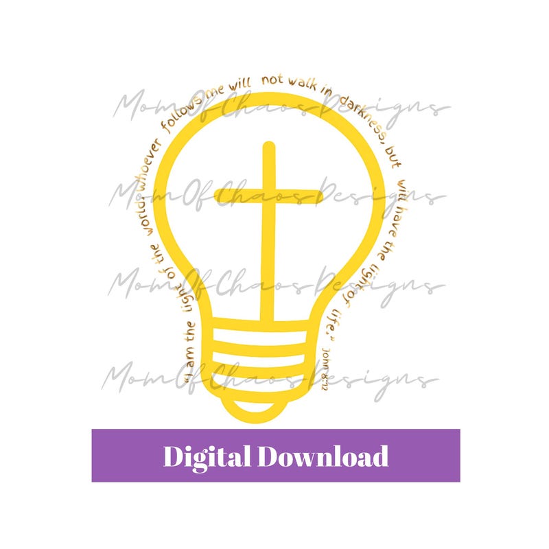 Jesus is the Light of the World Clipart - Etsy