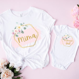 Custom Mima, Mima&#39;s Girl, Mima&#39;s Girl Matching Shirts, Family Matching Shirts, Mima Gift Shirt, Gift for Mima, Mima and me, Worlds Best Mima