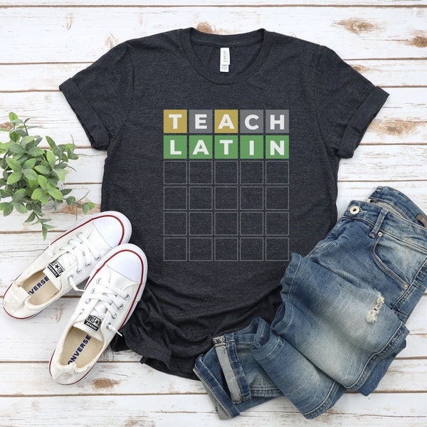 Funny Latin Shirt, Latin Teacher Shirt, Latin Teacher Gift, Latin Tutor, AP Latin Shirt, Latin Quote Shirt, Latin Professor, Latin Language