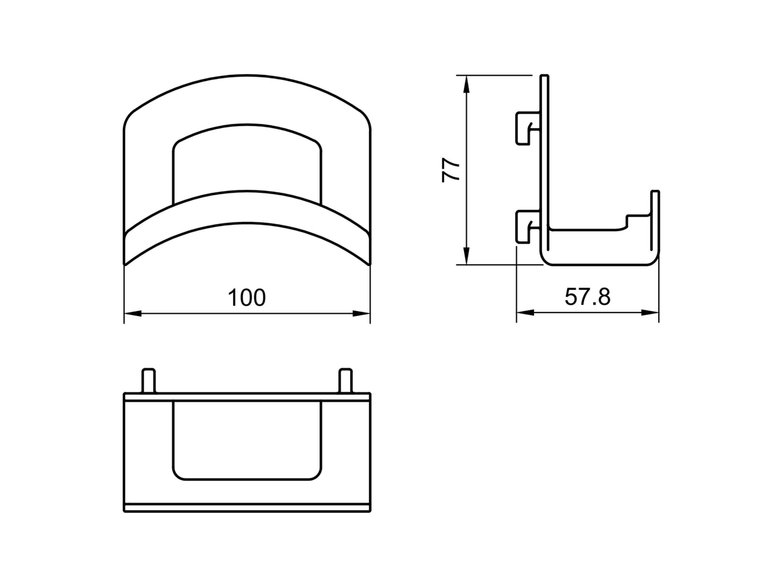 Headphone Hook for Ikea Skadis by Form Lab Innovation digital Etsy