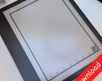 Rocketbook para Kindle Scribe - Cuaderno rayado